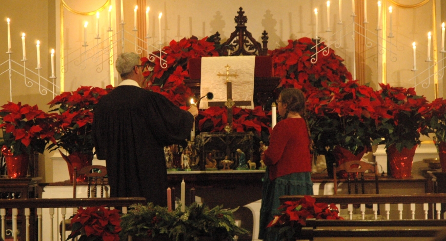 Music for Christmas Eve Candlelight Service, 8pm