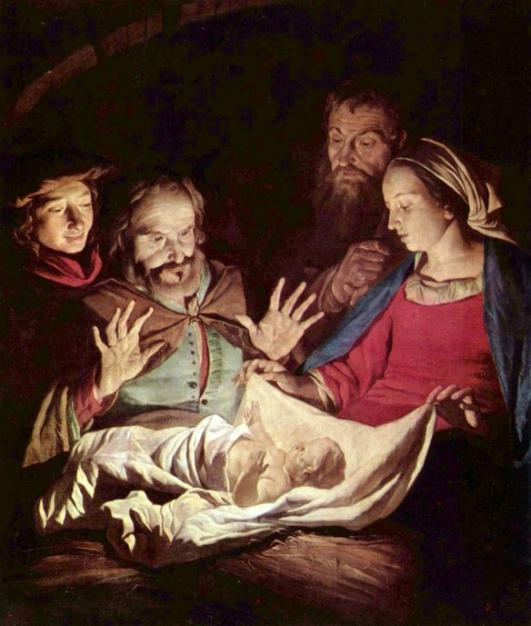 The Nativity in light of the Headlines (a 1-minute Recap of the Xmas Eve Homily)