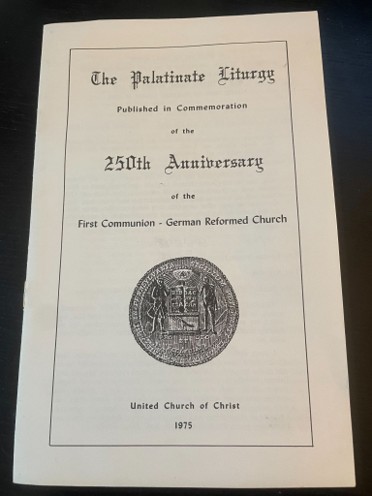 GOD PROVIDES – even historical liturgies.