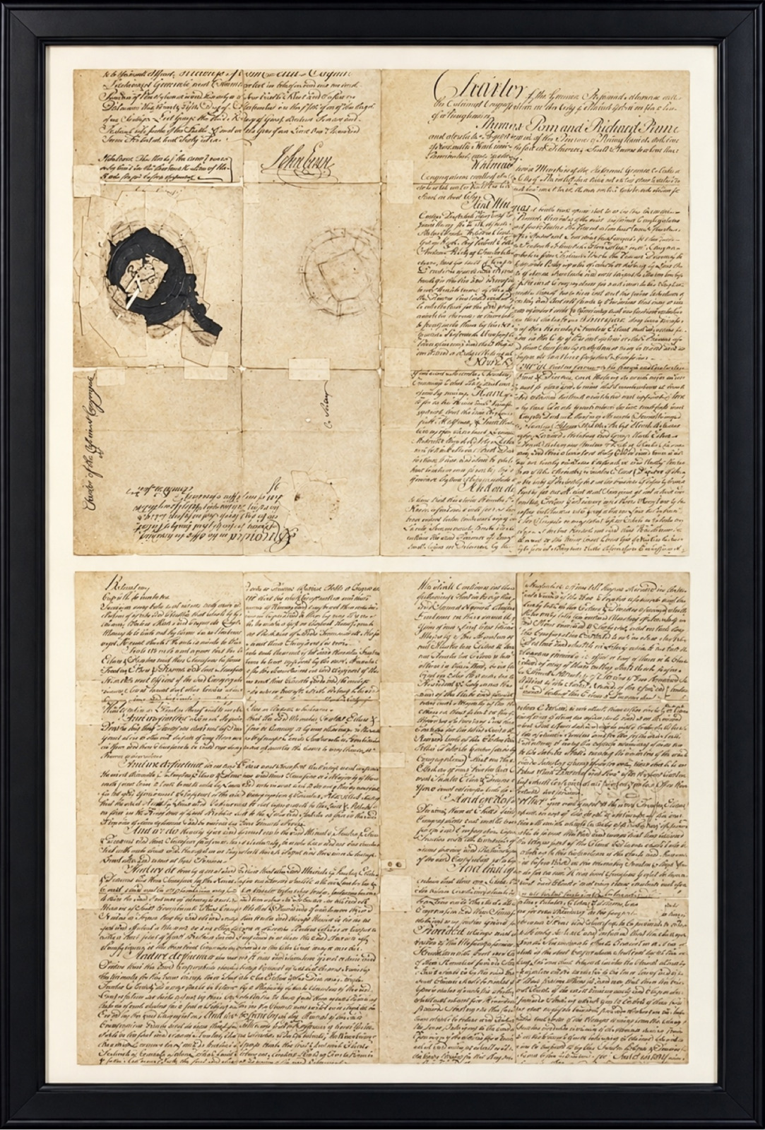 Copy of Old First's Charter